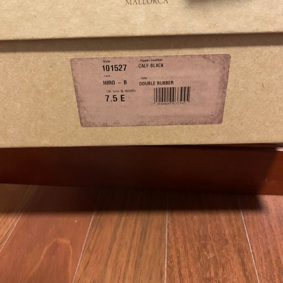 Meermin 101527 Black Calf Derby Boots, UK 7.5E - Picture 15 of 16